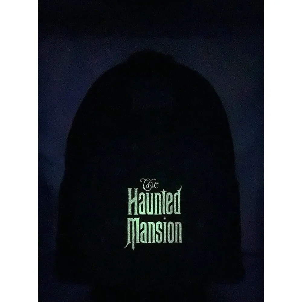 Loungefly Disney Haunted Mansion Glow in the Dark Mini Backpack Teal Black NWT